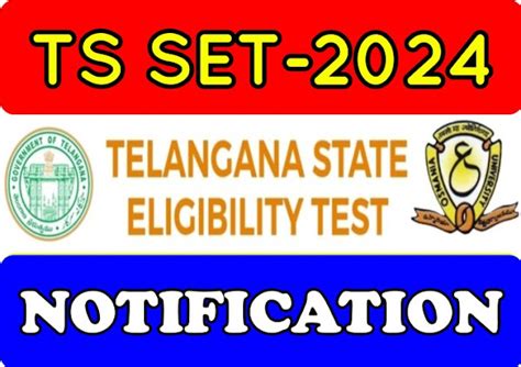 TS SET-2024 NOTIFICATION
