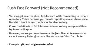 Image result for Fast-forward Git