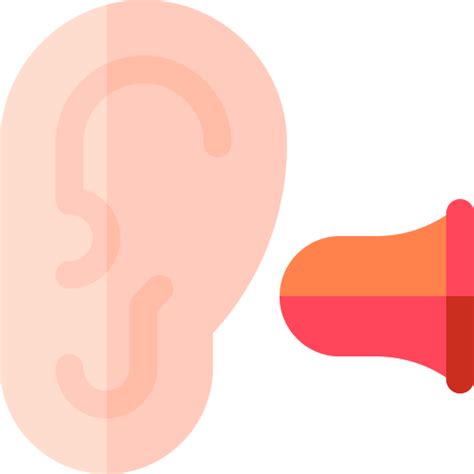 Ear plug - Free music icons