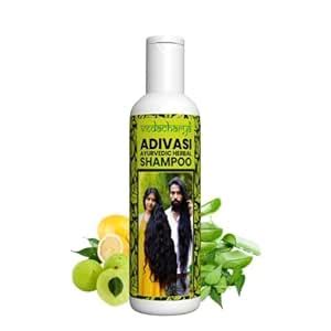 Buy Vedacharya Adivasi Ayurvedic Herbal Shampoo – Natural Hair Cleanser ...