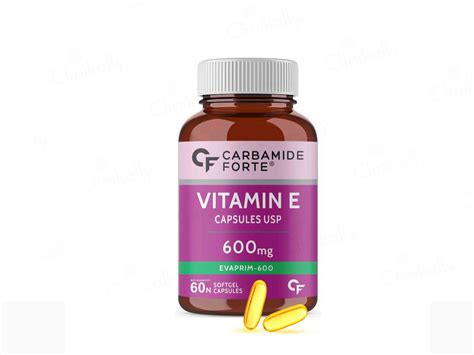 Buy Carbamide Forte Vitamin E 600mg Capsule Online | Clinikally