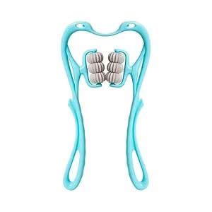 TIXID Acupressure 6 Ball Roller Neck Massagers Roller Physio Body ...