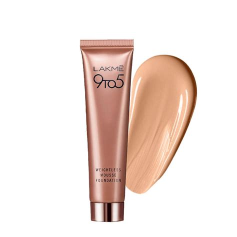 Buy Lakmé 9 To 5 Weightless Mousse Foundation Online In India ...