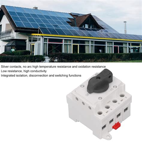 Odorkle Solar Disconnect Switch 32A DC Solar Disconnect India | Ubuy