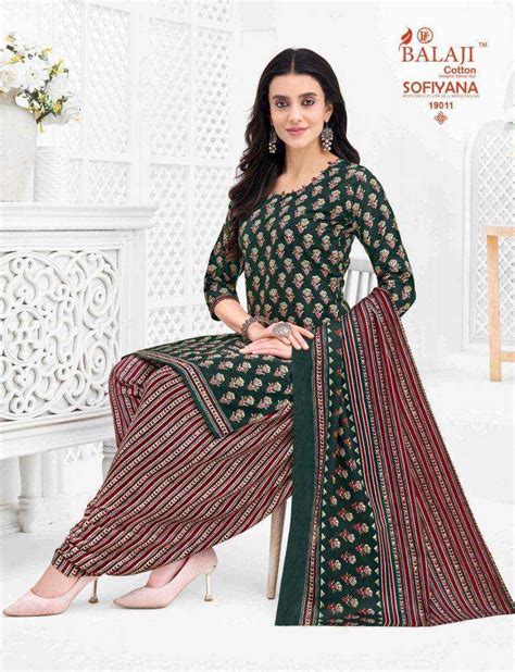 Balaji Sofiyana Vol 19 Readymade Cotton Dress 12 pcs Catalogue