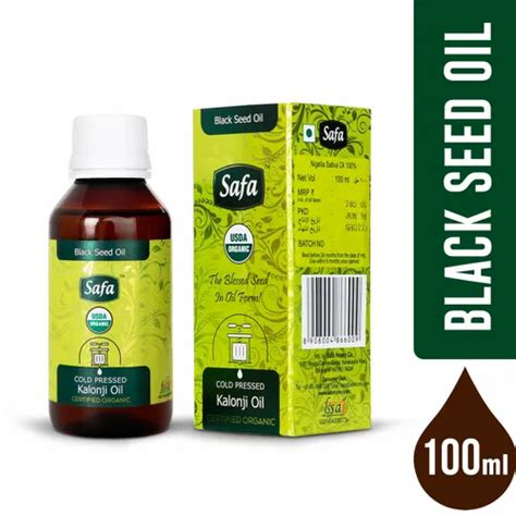 Black Seed Oil - Organic Cold Pressed Safa Black Seed Oil 200 ml ...
