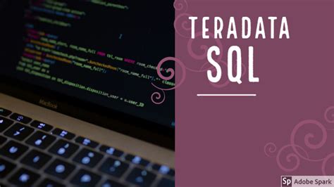 Image result for Teradata SQL Style Guide