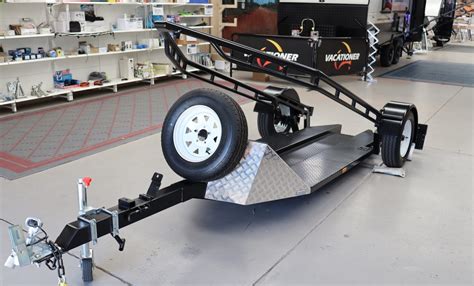 Image result for Ground Level Loading Motorcycle Trailer