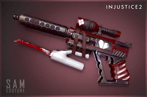 ArtStation - Injustice 2 Harley Quinn Pistols