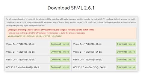 Как настроить библиотеку SFML C++ в Visual Studio 2022 динамическая ...