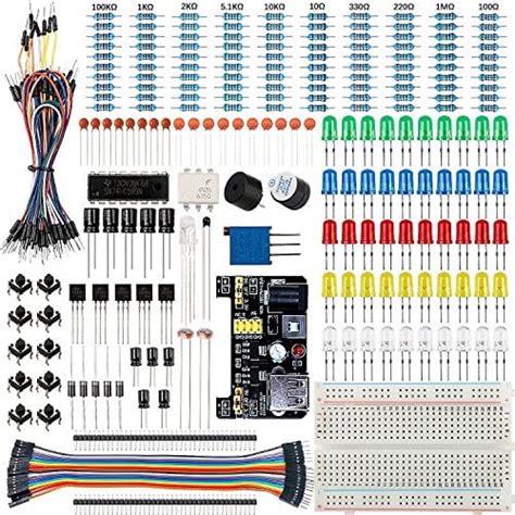 smraza basic starter kit with breadboard,power India | Ubuy
