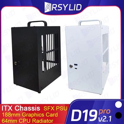 Desktop D19 Pro 6.1L A4 Chassis SFX HTPC Mini ITX Game India | Ubuy