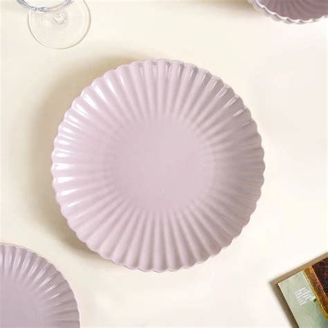 Grey Lavender 22 Piece Daily Dinner Set For 6 Online - Premium Dinner ...