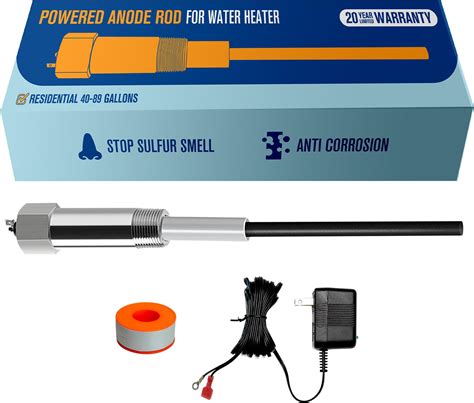 Powered Anode Rod for Water Heater, Electric Anode Rod for Water Heater ...