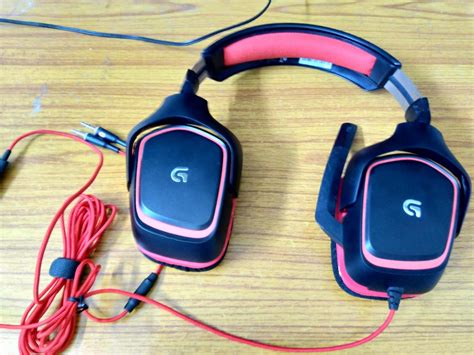 Logitech G230 Stereo Gaming Headset (Black and Red) - Buy Logitech G230 ...