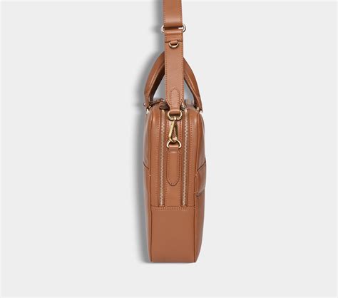 Camden Twin Workcase – Leather Laptop Bag by Nappa Dori
