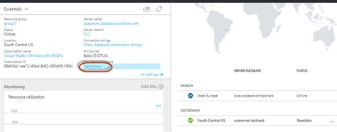 Azure SQL Database Geo-Replication 的图像结果