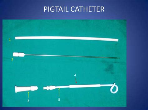 Pigtail catheter | PPTX