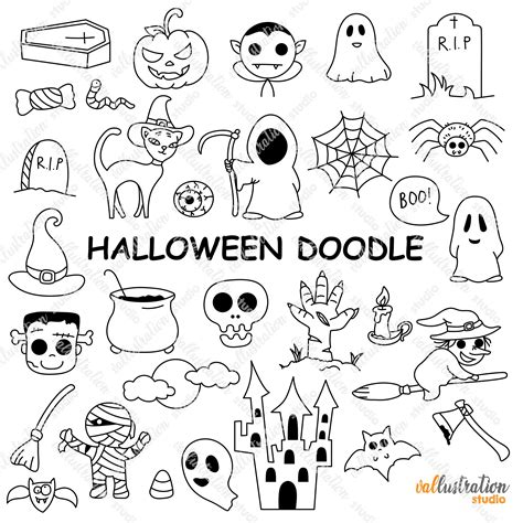 Simple Doodle Monsters