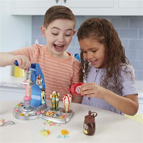 Buy Play-Doh Kitchen Creations Drizzy Ice Cream Playset Featuring ...