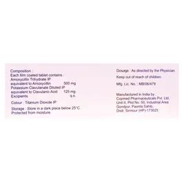Moxikind-CV 625 Tablet | Uses, Side Effects, Price | Apollo Pharmacy