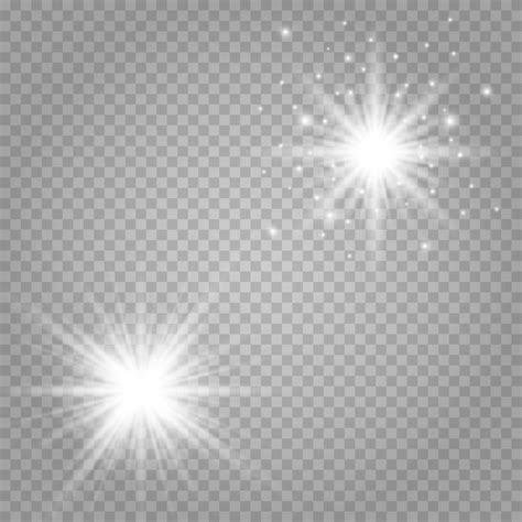 White light with glare | Premium Vector