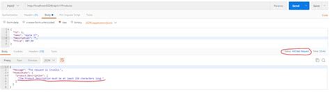 Web API Validation 的图像结果
