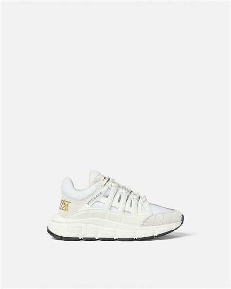 Trigreca Kids Sneakers White,Print | VERSACE US
