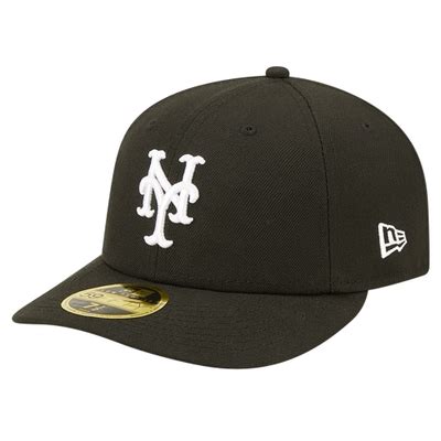 Mens New Era Black New York Mets Low Profile 59FIFTY India | Ubuy