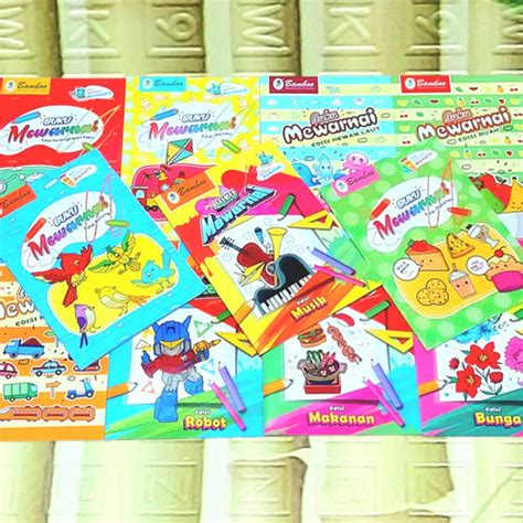 Jual BUKU MEWARNAI ANAK COLORING BOOK UKURAN BESAR - Jakarta Utara ...