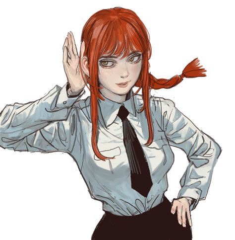 makima (chainsaw man) drawn by mossacannibalis | Danbooru