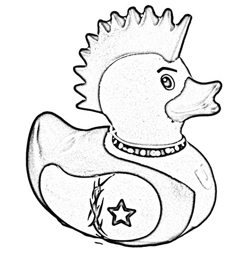 Rubber Duck Coloring Pages at GetColorings.com | Free printable ...