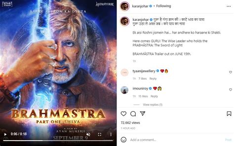 Here comes GURU: Karan launches first motion poster of Amitabh Bachchan ...