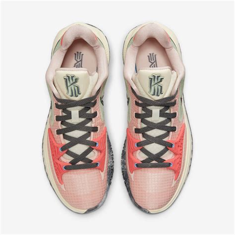 Nike Kyrie 4 Low Pale Coral Iron Grey Cashmere CW3985-800 - Nike Kyrie ...