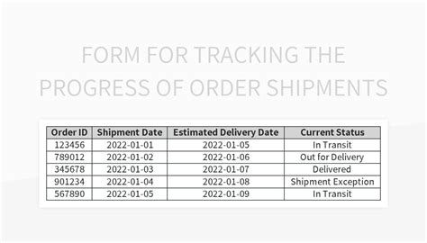 Image result for Tracking Form