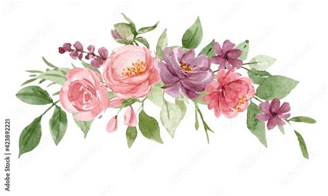 Free pink flower border clipart, Download Free pink flower border ...