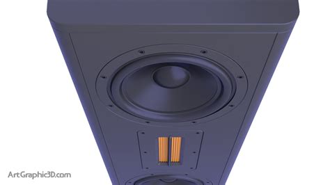 Best FloorStanding Speaker 3D Model - Download