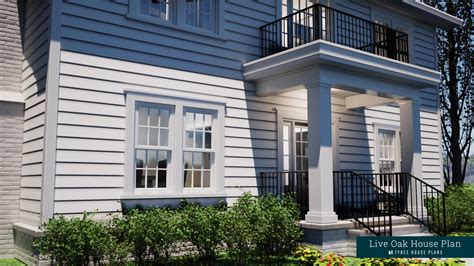 Center Hall Colonial House Plans