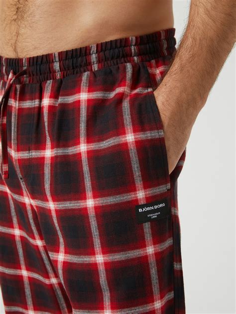 Core Flannel Pyjama Pants - Lumber Check | Björn Borg