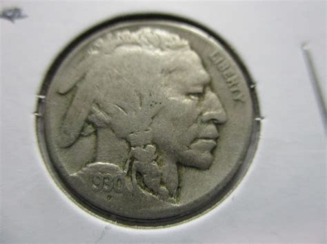 1930 VG8 Buffalo Nickel. Item: 5 B30-13. - For Sale, Buy Now Online ...