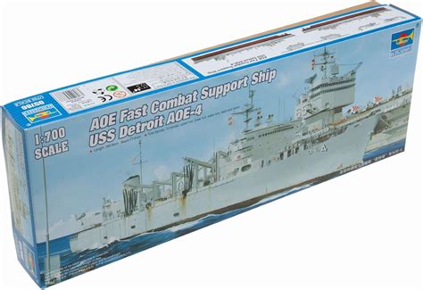Buy Trumpeter 1700 USS Detroit AOE4 Sacramento Class Fast Combat ...