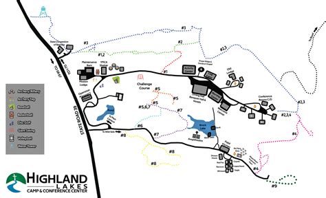 Campus Map – Highland Lakes Camp