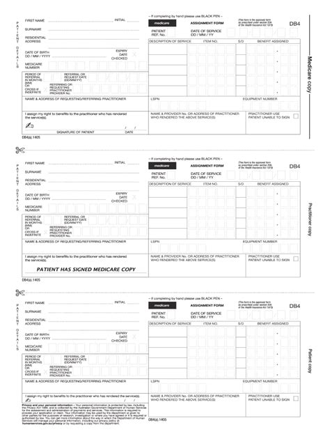 2014 Form AU Medicare DB4 Fill Online, Printable, Fillable, Blank ...