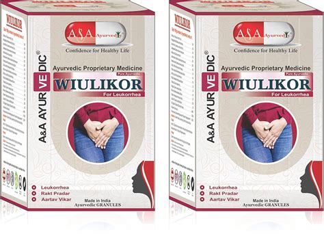 Buy A&A Ayurvedic Wiulikor Likoria Leucorrhoea Medicine I Women Health ...