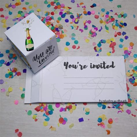 Image result for Exploding Confetti Card