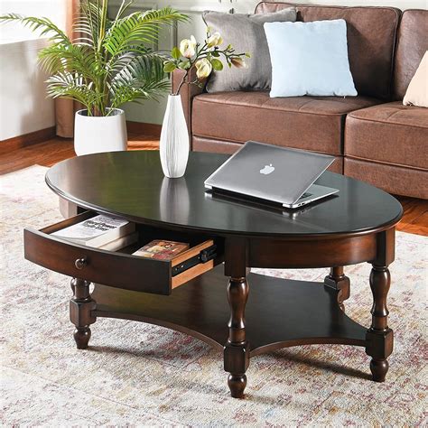 Elegant Oval Coffee Tables 60 Inches Long – Perfect Space-Filling Furniture