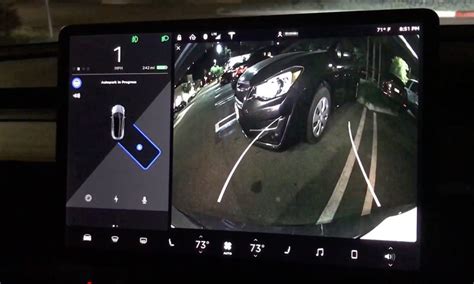 Image result for Tesla Model 3 Auto Park Parallel