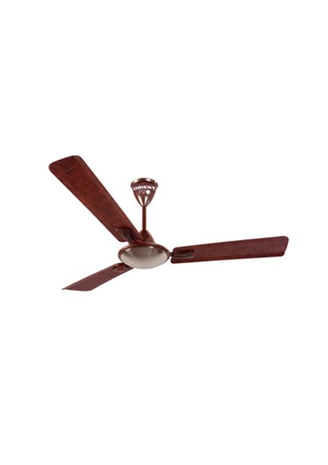 Orient Gratia Class 48" 1200mm Ceiling Fan Rosewood Peuter Steel ...