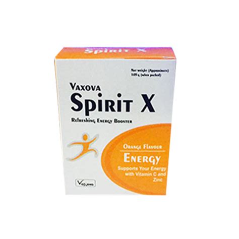 SPIRIT-X Energy Drink Vaxova Drugs Pvt Ltd