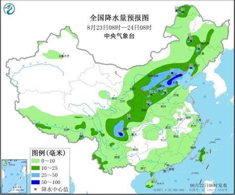 北方新一轮大范围降雨开启 华北东北局地遭暴雨-资讯-中国天气网
